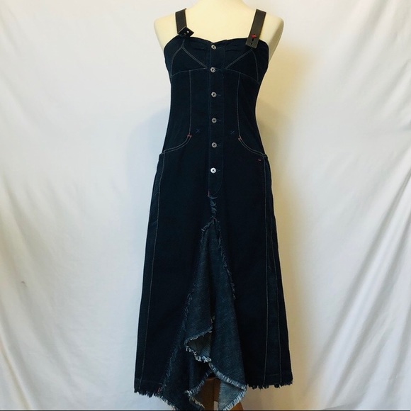 marithe francois girbaud jeans dress - Picture 2 of 14